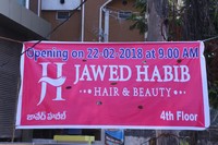 Runam Movie Team At Javed Habib Salon launch in SR NGAR